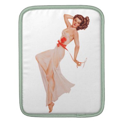 Pinup Pin Up Girl iPad Sleeves