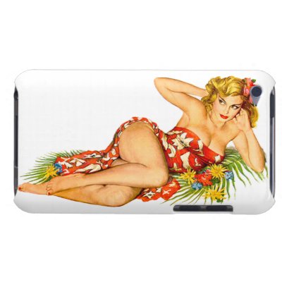 Pinup Pin Up Girl iPod Touch Covers