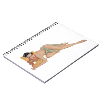 Pinup Pin Up Girl Notebooks