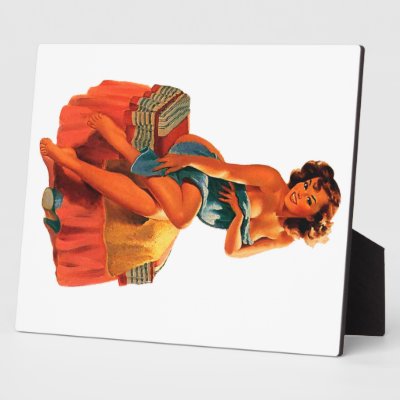 Pinup Pin Up Girl Photo Plaques