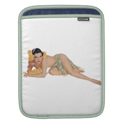 Pinup Pin Up Girl Sleeves For iPads