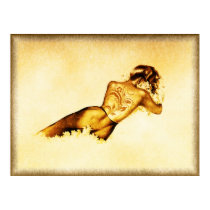 Pinup Series Print #1 by Puzoichi Pinup Series Print #1