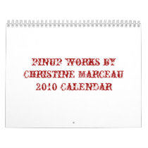 pinup works by Christine Marceau2010 Calendar by cmarceau pinup works by Christine Marceau2010 Calendar