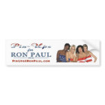 PinUps4RonPaul Bumper Sticker bumper stickers