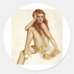 PinUpz Girl 1 Stickers