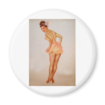 PinUpz Girl 3 Fridge Magnets