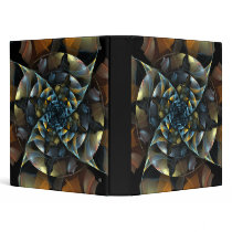 Pinwheel Abstract Art Binder