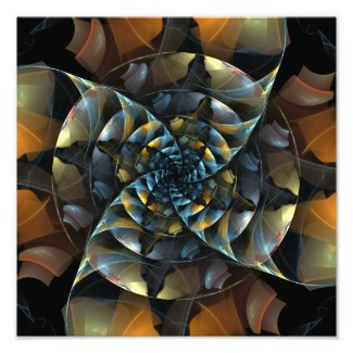 Pinwheel Abstract Art Photo Print photoenlargement