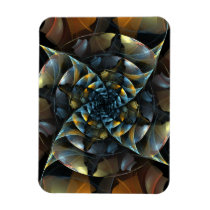 Pinwheel Abstract Art Premium Magnet