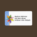 Pinwheel Avery Label labels