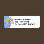 Pinwheel Avery Label labels