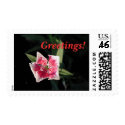 Pinwheel Flower postage