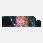 Pinwheel Galaxy Spiral Space Bumper Sticker