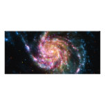 Pinwheel Galaxy Spiral Space Rack Card Template