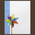 Pinwheel Letterhead letterhead