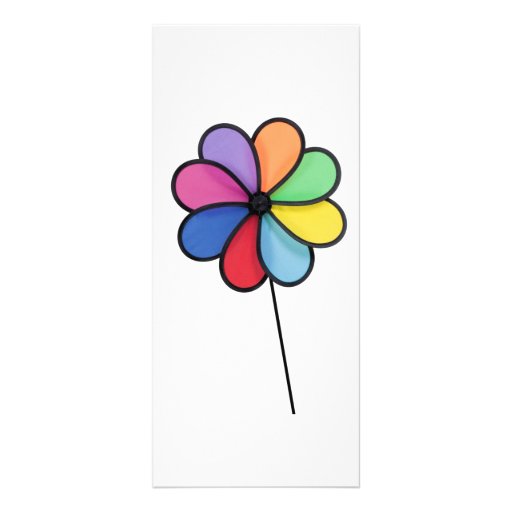 Pinwheel Rack Card Template