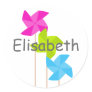 Pinwheel Trio Sticker