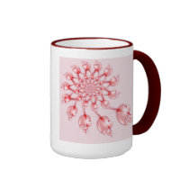 Pinwheel Valentine Large Mug mugs