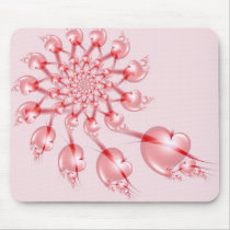 Pinwheel Valentine Mousepad mousepads