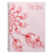 Pinwheel Valentine Notebook notebooks