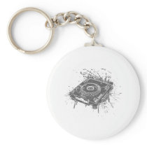 Pioneer CDJ-1000 Graffiti Key Chains