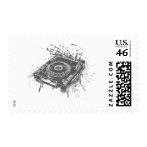 Pioneer CDJ-1000 Graffiti Postage Stamp
