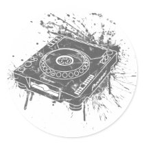 Pioneer CDJ-1000 Graffiti stickers