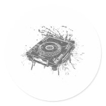Pioneer CDJ-1000 Graffiti stickers