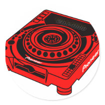 Pioneer CDJ 1000 stickers