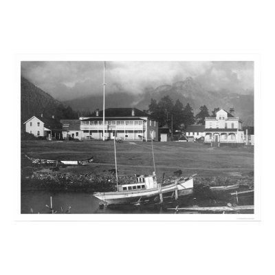 Pioneer House Sitka, Alaska 1912 Posters by lc_alaska