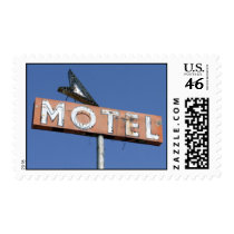 PIONEER MOTEL ARROW - First Class USPS Stamps