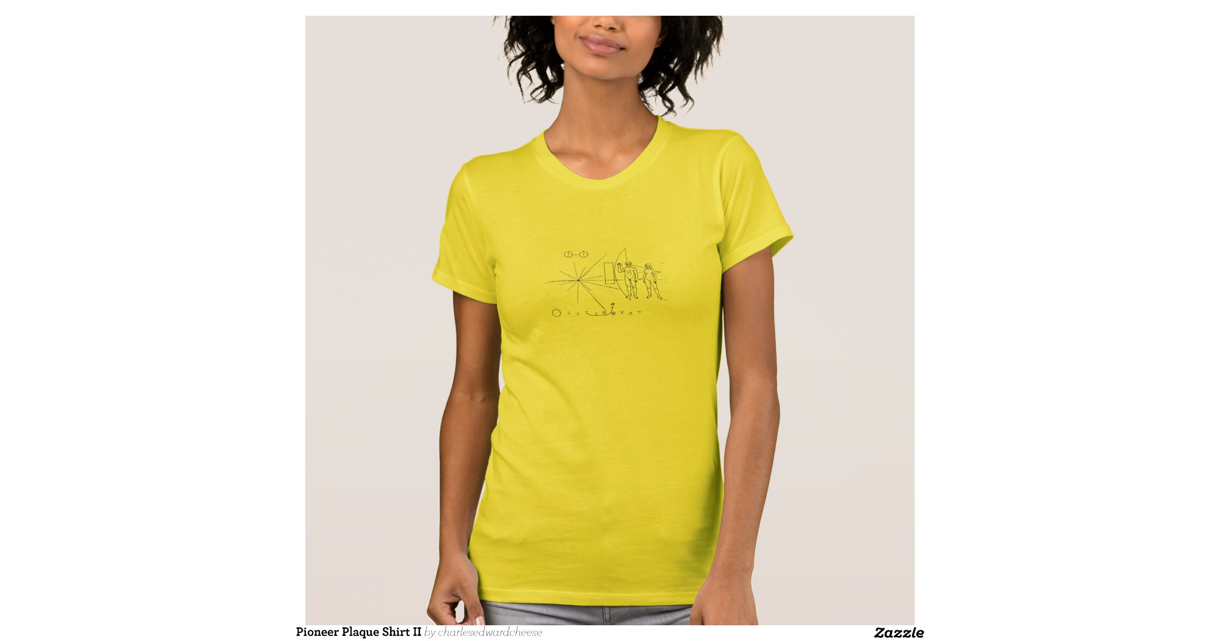 pioneer plaque t shirt