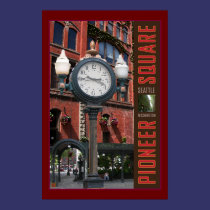 Pioneer Square Clock-Print posters