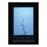 Pioneers Demotivational Poster