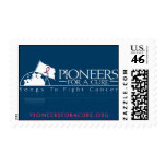 Pioneers For A Cure logo stamp