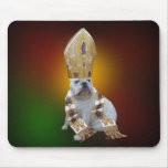 Pious Bulldog dark mousepad