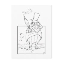 Pip Penguin postcards by JollyJack Pip Penguin postcards