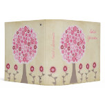 Pip Pip Hooray Pink Blossom Tree Binder Folder