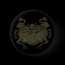 Pipa Pipa (Surinam Toad) buttons