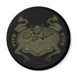 Pipa Pipa (Surinam Toad) Fridge Magnets