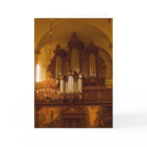 Pipe Organ greeting card by lizardbreath37 Pipe Organ greeting card