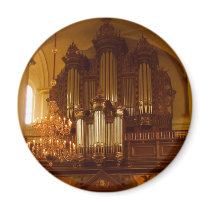 Pipe Organ magnet by lizardbreath37 Pipe Organ magnet