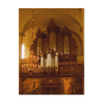 Pipe Organ postcard by lizardbreath37 Pipe Organ postcard