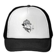 Pipe Smoking Detective Hat
