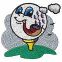 Pipe Smoking Golf Ball Embroidered Shirt embroidered shirts by fathersdaytshirts Pipe Smoking Golf Ball Embroidered Shirt embroidered shirts