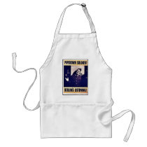Pipedown Soldier! aprons