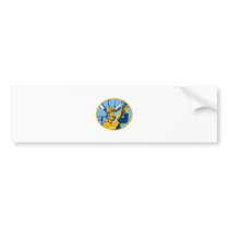 Pipefitter Maintenance Gas Worker Plumber Bumper Stickers
