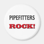 Pipefitters Rock Magnet Pipefitters Rock Magnet