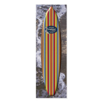 Pipeline Surfboard Bookmark Business Card Template