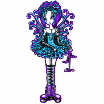 "Piper" Cute TuTu Tattoo Fairy Photo Sculpture photo sculptures